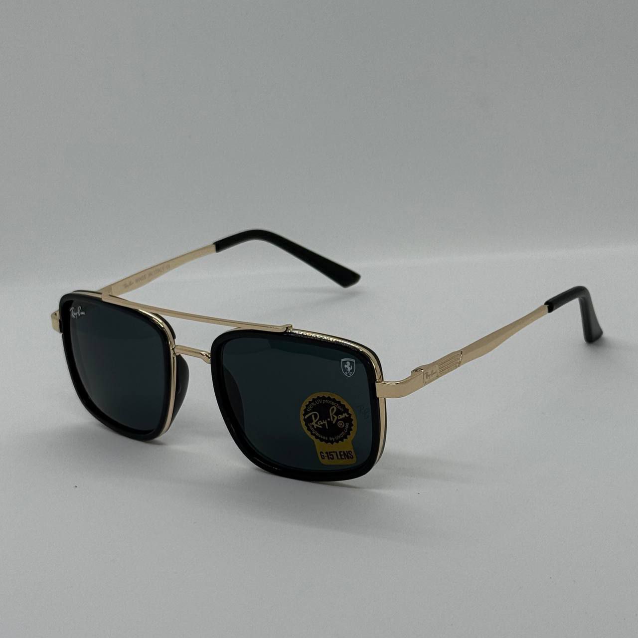 نظارة رجالي راي بان ايطالي فيرست هاي كوبي معدن