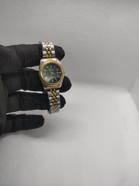 ساعه رولكس معدن حريمي