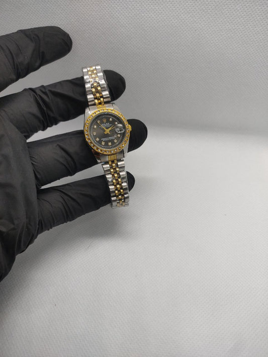 ساعه حريمي رولكس معدن