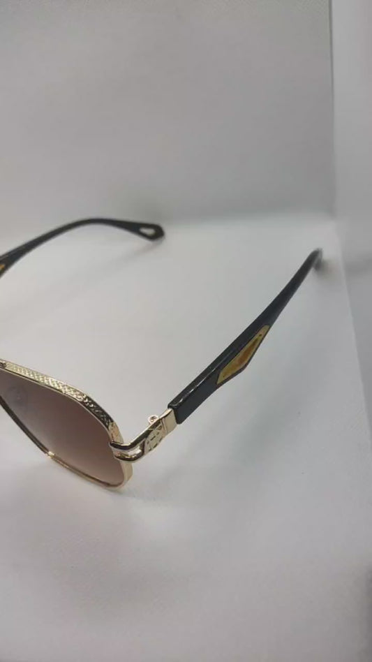 نظارة رجالي معدن هاي كوبي