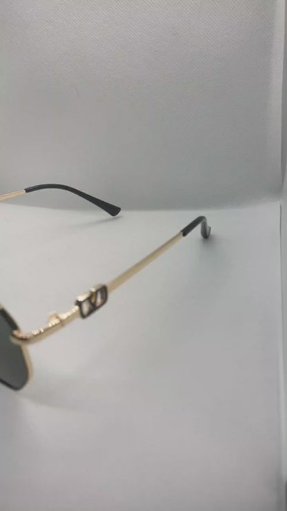 نظارة رجالي معدن هاي كوبي بالجراب