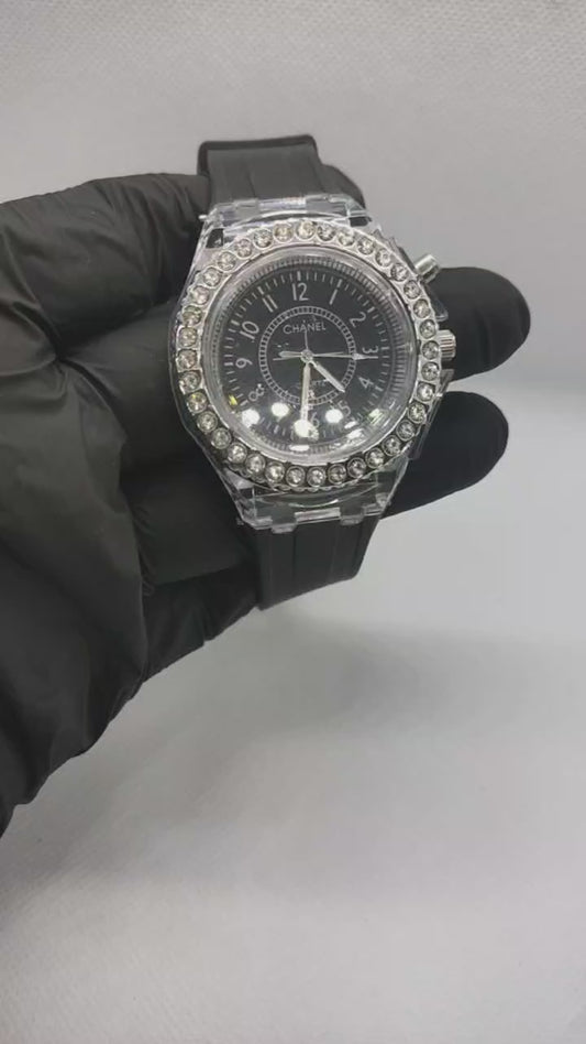 ساعه شانيل جلد طبيعي مريح جدا